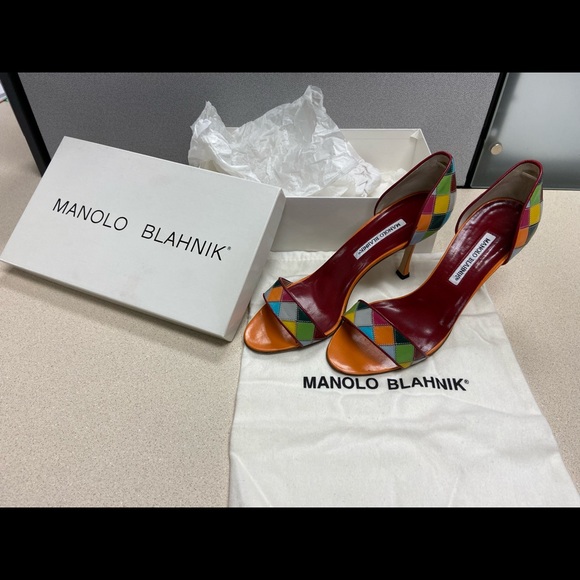 Manolo Blahnik Shoes - Manolo Blahnik multicolored heels